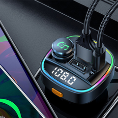 AutoTune Wireless FM Transmitter with Bluetooth 5.0