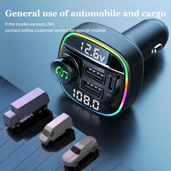AutoTune Wireless FM Transmitter with Bluetooth 5.0
