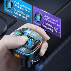 AutoTune Wireless FM Transmitter with Bluetooth 5.0
