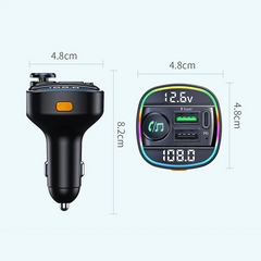 AutoTune Wireless FM Transmitter with Bluetooth 5.0