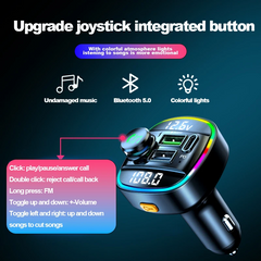 AutoTune Wireless FM Transmitter with Bluetooth 5.0
