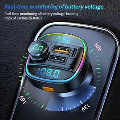 AutoTune Wireless FM Transmitter with Bluetooth 5.0