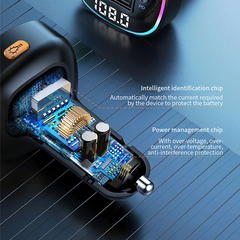 AutoTune Wireless FM Transmitter with Bluetooth 5.0