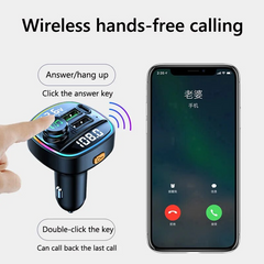AutoTune Wireless FM Transmitter with Bluetooth 5.0